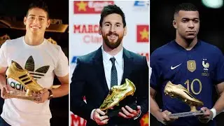 golden boot winners 😱