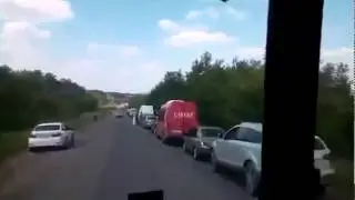 Марьинка жители покидают город