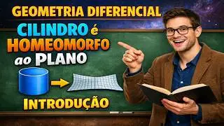 Differential Geometry | CYLINDER is Homeomorphic to the PLANE (VIDEO TRANSLATED TO ENGLISH)