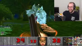 Playing WoW HC with DOOM overlay?!