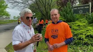 Thomas Medardo Oliva  at Sentor John Luis 5 K run for Asian American Pacific Islander Heritage Month