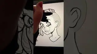 art trick for drawing hair 🎀✨ 