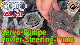 Servo-Pumpe am Audi A6 C6 2007 erklärt