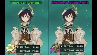 Venti - Viridescent Venerer vs Emblem of Severed Fate | Genshin Impact