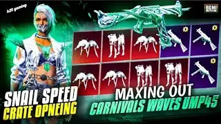 New UMP45 Crate Opening | Carnival waves UMP45 Crate Opening | bgmi crate opening [H20 GAMING]