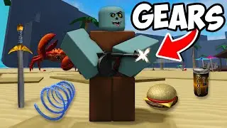 They added ROBLOX GEARS to The Strongest Battlegrounds