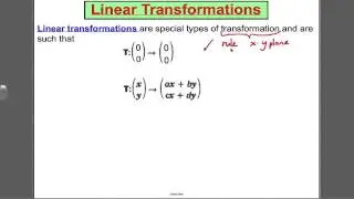 A-Level Maths Edexcel Matrices (5) - FP1 Edexcel Maths A-Level