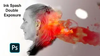 Ink Splash Double Exposure in Photoshop