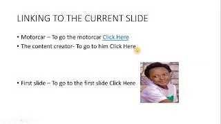 Hyperlinking in power point
