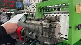 МАЗ тягач 64229 с двигателем ЯМЗ 238. Стендовая диагностика ТНВД