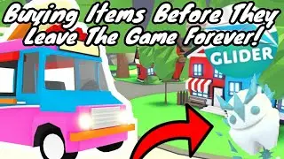 Buying Items Before They Leave The Game FOREVER! (Adopt Me!) | Roblox