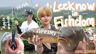 i watched men fishing so you don't have to | Stray Kids Lee Know fishing journey