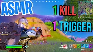 ASMR Gaming 😴 Fortnite 1 Kill = 1 Trigger Relaxing Mouth Sounds 🎮🎧 Controller Sounds + Whispering 💤