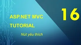 B16 - Nút yêu thích  - ASP.NET MVC Cơ bản