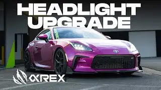 GR86 Gets ALPHAREX Nova Series Headlight upgrade