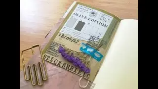 Traveler's Notebook | Setup | Olive Edition
