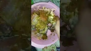 Let's make fish fry | Fast recipes 
