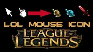 Fare İmleci Değiştirme Programsız (League Of Legends İmleci)