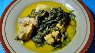 Cara Membuat GULAI AYAM DAUN SINGKONG KHAS PADANG