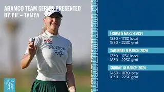 LIVE | Second Round | Aramco Team Series - Tampa