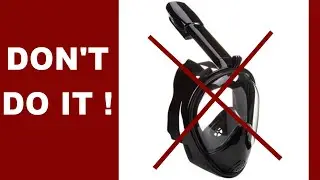 Full Face Snorkel Mask Review -  Don't buy this mask!!!