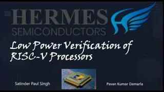 Low Power Verification of RISCV Processor