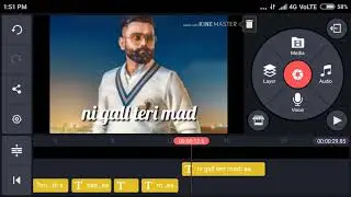 How to make status videos by using kine master