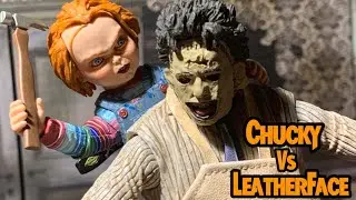 Chucky Vs LeatherFace StopMotion
