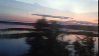 закат, озеро Токсово, Кавголово