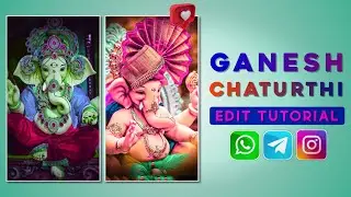 Ganesh chaturthi video editing in alight motion || Alight Motion Tutorial in Telugu🔥⚡