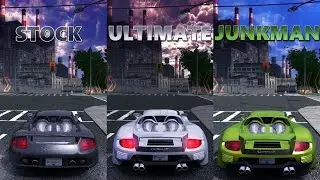 Stock VS Ultimate VS Junkman Carrera GT NFS MW Drag Race