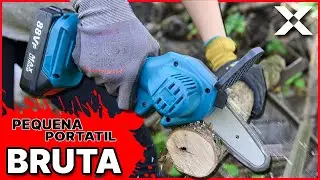 SERRA ELÉTRICA ! PEQUENA, BRUTA e PORTÁTIL