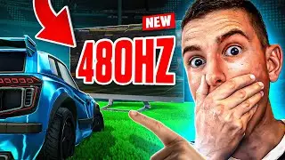 JE JOUE A ROCKET LEAGUE EN 480 HZ !!!!