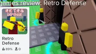 Tower Defense Games Review(TDGR): Retro Defense