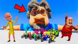 Motu Patlu And John The Don Impossible Ramp Challenge In Gta 5