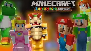 ABM: PRINCESS PEACH GOT CAPTURED!! Minecraft Mario Adventure!! HD