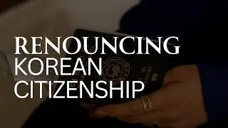Special Renunciation of Korean Nationality