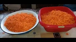 Замораживаю морковь на зиму#хозяйничаемвместе #морковь #назиму