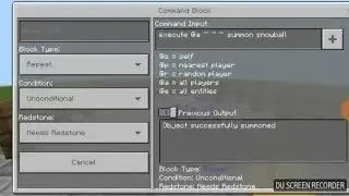 How to make player trails MCPE