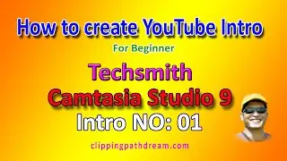 How to make a YouTube intro by camtasia9 for beginner | part 01 | Camtasia Tutorials