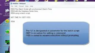 Synchronizing Client Computer Time from Database Server Time