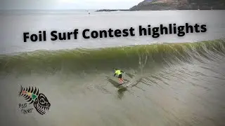 Foilers of Aloha Classic-  Kalapaki surf foiling contest highlights