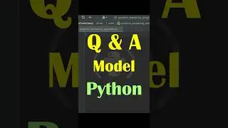 nlp question answering project  #python  #chatbot