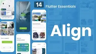 Flutter Essentials 14. Align