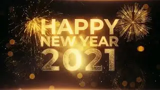 New Year 2021 Animation | Happy New Year 🎊🎆🎈 | New Year Wishes