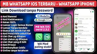 Update MB WhatsApp iOs v2.3.2 Fix Terbaru 20 Oktober 2025 | Tampilan WA Android jadi seperti iPhone