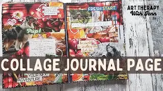 Your Next Adventure | Magazine Collage Art Journal Page
