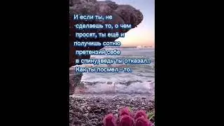 Люди не ценят доброты к себе...