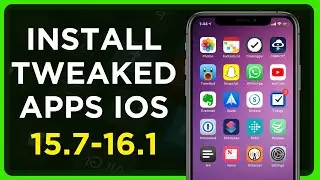 How to Get Tweaked Apps on iOS 15.7-16.1 Easily! (No Jailbreak) Full Guide
