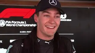 George Russell qualifying interview spanish GP
